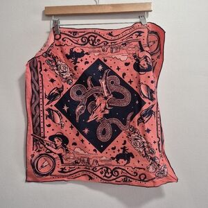 Bandits Rattle & Hiss Western Snake Cowgirl Rodeo Bandana